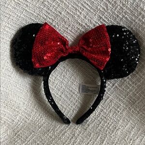 Disney Sequin Minnie Mouse Ears Headband